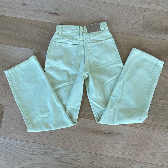 Cotton On Loose Straight Jean in Green - Picture 4 of 4
